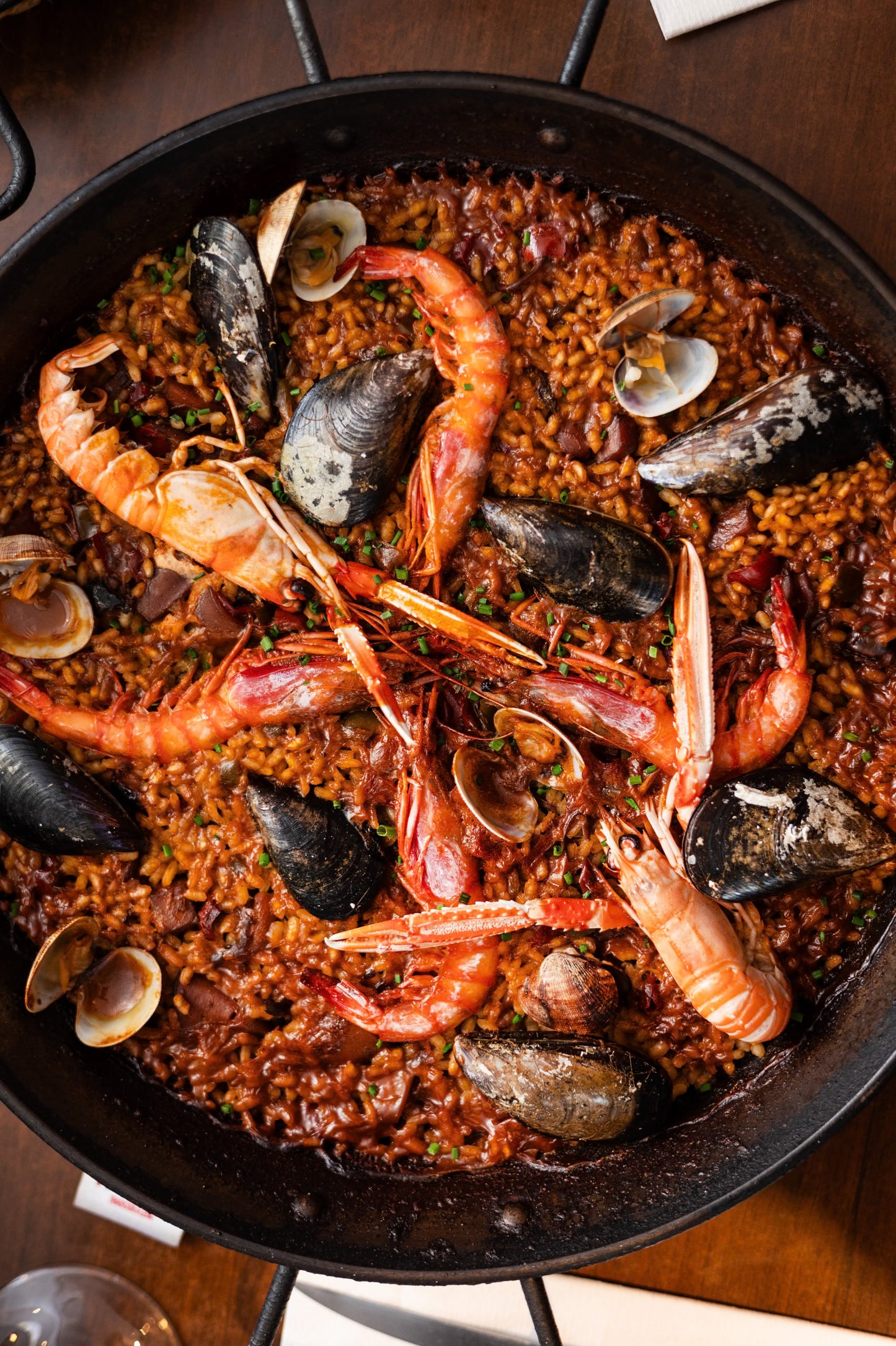 Menù Paella e Tapas al Season