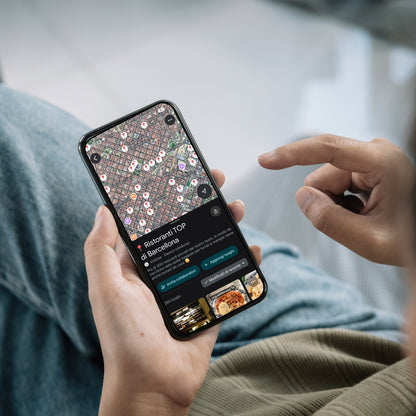 Mappa dei ristoranti TOP di Barcellona